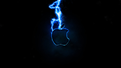 Apple inc Lightning logos
