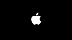 Apple inc logos black