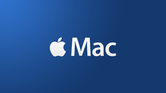 Apple inc mac blue