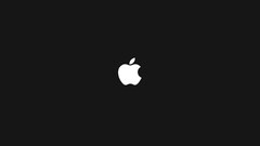 apple inc Minimalism logo simple Simple Background