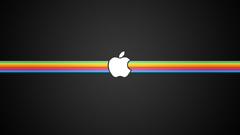 Apple Inc. rainbows logos