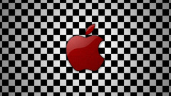Apple Inc. red logo