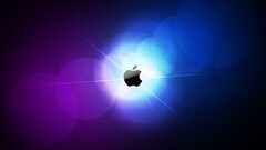 apple inc Technology Minimalism logo digital art gradient