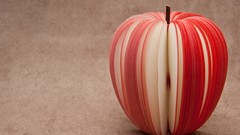 Apples abstract composition idea fruits