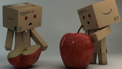 Apples boxes sad happy amazon