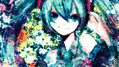 Aqua hair Spotted detached