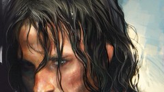 Aragorn artwork the lord of the rings sakimichan