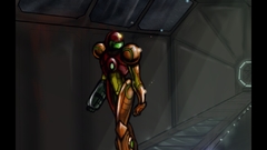 Aran metroid samus
