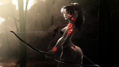 Archers fantasy art elves