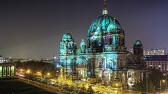Architecture Berlin City Lights