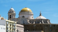 Architecture blue skies