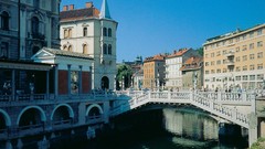 Architecture blue skies