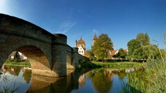 architecture Bridge river