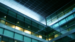 architecture building window cyan Green