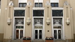 Architecture buildings art deco