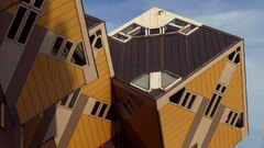 Architecture buildings Netherlands Kubuswoning