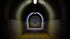 Architecture buildings tunnels