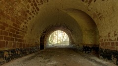 Architecture buildings tunnels Bricks
