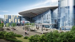 Architecture buildings windowed facade