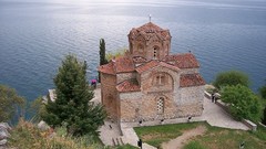 Architecture churches lakes macedonia