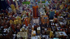 Architecture cityscapes new york city tilt-shift