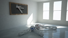 Architecture design white room