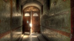 architecture door hdr hallway