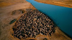 Architecture houses ancient rivers