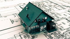 Architecture houses artwork Photo