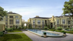 Architecture houses Fountains