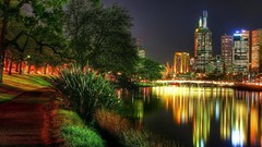 Architecture reflections buildings cityscapes