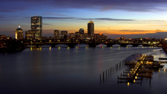 Architecture ships buildings Boston