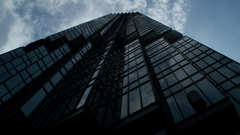 Architecture Skyscrapers low-angle shot