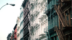 Architecture soho loft buildings