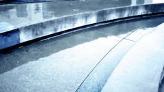 architecture wet outdoors urban concrete