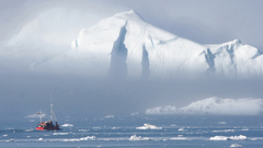 Arctic glacier Boats vehicles