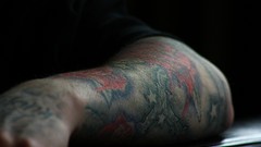 Arm tattoos