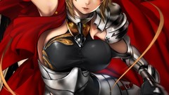 Armor anime girls artwork