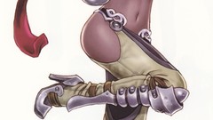 Armor anime girls artwork yamashita shunya