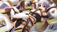 Armor anime girls underwear panties Monster Hunter
