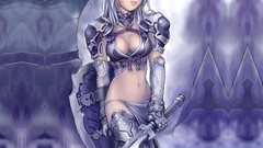 Armor Anime swordgirls girls