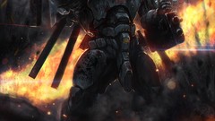 Armor exoskeleton artwork futuristic Johnson Ting