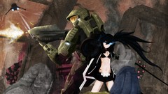 Armor halo black rock shooter master chief