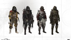 Armor hunter science fiction concept art video games bungie 