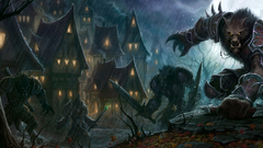 Armor Swords werewolves rain