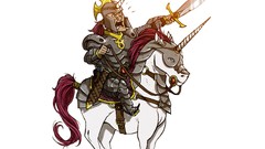 Armor unicorns artwork Simple Background