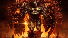 Armor Warriors chains artwork fantasy art