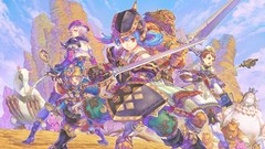 Armor white hair red eyes gloves blue hair long hair anime 