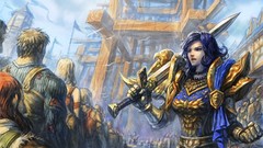 Armor world of warcraft artwork video games fantasy art Yaorenwo