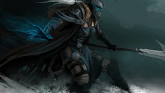 Armor world of warcraft Death Knight artwork fantasy art